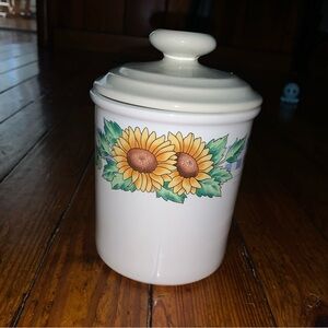 Corelle Sunflower Ceramic Utensil Holder